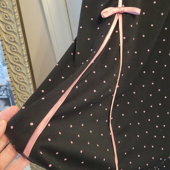 💕NWT Windsor Black and Pink Halter Midi Dress - Sz Large - Picture 5 of 12